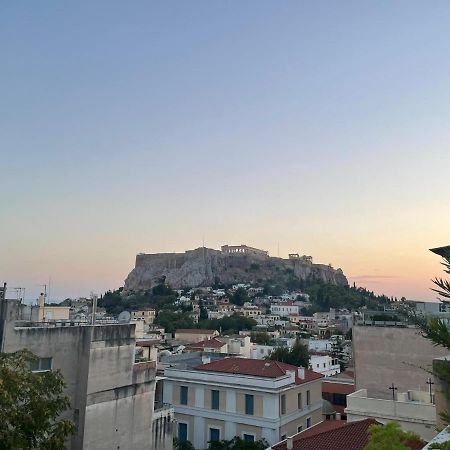 Stunning Studio With Acropolis And Parthenon View Apartment Athens Ngoại thất bức ảnh